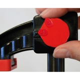 BESSEY EZS30-8 abrazadera Abrazadera de barra 30 cm Negro, Rojo, Gato negro/Rojo, Abrazadera de barra, De plástico, Metal, 1 pieza(s), 30 cm