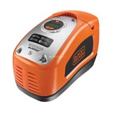 BLACK+DECKER ASI300 compresor de aire Corriente alterna, Bomba de aire naranja/Negro, 11 bar