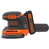 BLACK+DECKER BDCROS18 lijadora portátil Lijadora orbital 12000 RPM Negro, Naranja naranja/Negro, Lijadora orbital, Negro, Naranja, 12000 RPM, 1,3 mm, 82,5 dB, 71,5 dB