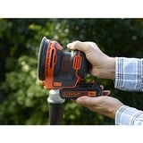 BLACK+DECKER BDCROS18 lijadora portátil Lijadora orbital 12000 RPM Negro, Naranja naranja/Negro, Lijadora orbital, Negro, Naranja, 12000 RPM, 1,3 mm, 82,5 dB, 71,5 dB