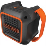 BLACK+DECKER BDCSP18N Altavoz portátil estéreo Negro, Rojo negro/Naranja, Inalámbrico, 30 m, Altavoz portátil estéreo, Negro, Rojo, Universal, Integrado