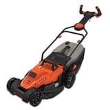 BLACK+DECKER BEMW481ES Cortacésped manual Corriente alterna Naranja naranja/Negro, Cortacésped manual, 600 m², 42 cm, 2 cm, 7 cm, Cuchillas giratorias