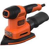 BLACK+DECKER BEW200-QS, Lijadora Delta naranja/Negro