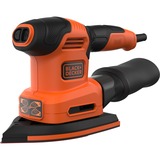 BLACK+DECKER BEW200-QS, Lijadora Delta naranja/Negro