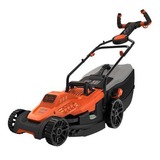 BLACK+DECKER BLACK+DECKER BEMW471ES-QS Tondeuse à Gazon Filaire 6 Hauteurs, 1600 W, Orange, 38 cm, Cortacésped naranja/Negro, 1600 W, Orange, 38 cm