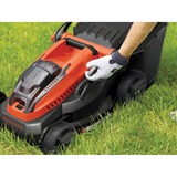 BLACK+DECKER CLM3820L1-QW, Cortacésped negro/Naranja