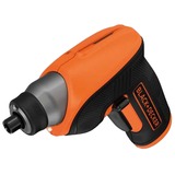 BLACK+DECKER CS3652LC 180 RPM Negro, Naranja, Destornillador naranja/Negro, Negro, Naranja, 180 RPM, 5,5 Nm, Batería, 3,6 V, Ión de litio