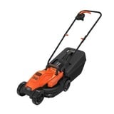 BLACK+DECKER Cortacésped BEMW451-QS, 32cm naranja/Negro
