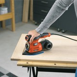 BLACK+DECKER KA280K Lijadora orbital 13000 RPM, Lijadora múltiple naranja/Negro, Lijadora orbital, 8500 RPM, 13000 RPM, 2 mm, 1 mm, Corriente alterna