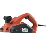 BLACK+DECKER KW712 cepilladora eléctrica 650 W 17000 RPM Negro, Naranja, Cepillo eléctrico naranja/Negro