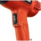 BLACK+DECKER KX1650 740l/min 1750W Rojo pistola de calor eléctrica, Decapador por aire caliente naranja, 740 l/min, 460 - 600 °C, 570 l/min, Rojo, Corriente alterna, 1750 W