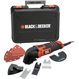 BLACK+DECKER MT300KA Negro, Naranja 300 W 10000 OPM, Herramienta multifunción naranja/Negro, Corte, Raspado, Lijado, Negro, Naranja, 10000 OPM, 22000 OPM, Corriente alterna, 300 W
