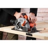 BLACK+DECKER Sierra circular de mano CS1550 naranja/Negro