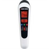 BLACK+DECKER TLD100 detector de agua Detector de fugas térmicas Térmico, Termodetector blanco/Negro, Alcalino, 9 V