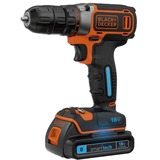 BLACK+DECKER Taladro/destornillador negro/Naranja