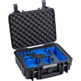 B&W 1000/B/GOPRO5 estuche para cámara fotográfica Estuche duro Negro, Maleta negro, Estuche duro, GoPro, Negro
