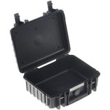 B&W 1000/B/RPD caja para equipo Maletín/funda clásica Negro, Maleta negro, Maletín/funda clásica, Polipropileno (PP), 700 g, Negro