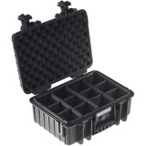 B&W 4000/B/RPD caja para equipo Maletín/funda clásica Negro, Maleta negro, Maletín/funda clásica, Polipropileno (PP), 2,3 kg, Negro