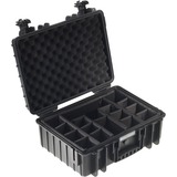 B&W 5000/B/RPD caja para equipo Maletín/funda clásica Negro, Maleta negro, Maletín/funda clásica, Polipropileno (PP), 2,9 kg, Negro