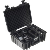B&W 5000/B/RPD caja para equipo Maletín/funda clásica Negro, Maleta negro, Maletín/funda clásica, Polipropileno (PP), 2,9 kg, Negro