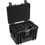 B&W 5500/B/RPD caja para equipo Maletín/funda clásica Negro, Maleta Maletín/funda clásica, Polipropileno (PP), 3,9 kg, Negro