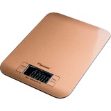 Bestron AKS700CO báscula de cocina Cobre Encimera Plaza Báscula electrónica de cocina, Balanza de cocina cobre, Báscula electrónica de cocina, 5 kg, 1 g, Cobre, Encimera, Plaza