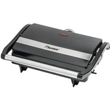 Bestron APM123Z sandwichera 700 W Negro, Acero inoxidable, Barbacoa de contacto negro, 700 W, 220-240 V, 50/60 Hz, 1,25 kg, 290 mm, 113 mm