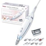 Beurer MP 62 Set de manicura/pedicura, Cuidado de uñas blanco/Plateado