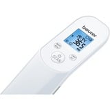 Beurer Termómetro de fiebre infrarrojo FT 85, Termómetro para la fiebre blanco