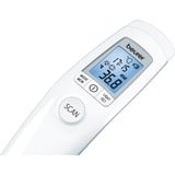 Beurer Termómetro de fiebre infrarrojo FT 90, Termómetro para la fiebre blanco