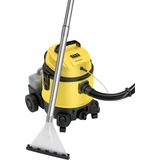 Bomann BSS 6000 CB Seca y húmeda 1200 W, Aspiradora en húmedo y en seco amarillo/Negro, 1200 W, Seca y húmeda, Filtrado, Negro, Amarillo