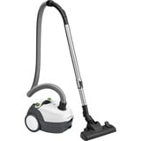Bomann BS 9019 CB N Aspiradora cilíndrica Secar 700 W Bolsa para el polvo, Aspiradora de suelo blanco/Gris, 700 W, Aspiradora cilíndrica, Secar, Bolsa para el polvo, Filtrado, Gris, Blanco