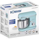 Bomann KM 6030, Robot de cocina turquesa/Plateado