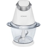 Bomann MZ 449 CB picadora eléctrica de alimentos 1 L 250 W Blanco, Trituradora blanco, 1 L, Blanco, Acero inoxidable, 250 W, 220-240 V, 50 - 60 Hz