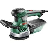 Bosch 06033A4000 no categorizado, Lijadora orbital verde/Negro, Lijadora orbital, Lijadora manual, Negro, Verde, Plata, Velcro, Alrededor, 4000 OPM