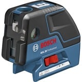 Bosch 0 601 066 B00 nivelador láser y alineador Nivel de punto 635 nm (< 1 mW), Láser de líneas cruzadas azul/Negro, 4°, 635 nm (< 1 mW), Nivel de punto, Negro, Azul, 1/4,5/8", 1,5 V