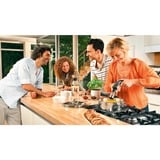 Bosch 1600A001YE Molinillo de pimienta Negro, Acero inoxidable, Ensayo negro/Acero fino, Molinillo de pimienta, Negro, Acero inoxidable