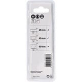 Bosch 2 608 594 254 broca Broca piloto, Taladro Taladro, Martillo perforador, Broca piloto, 7,15 mm, 85 mm, Metal, Metal no ferroso, Plástico, Acero inoxidable, Madera, Vástago hexagonal