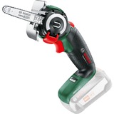 Bosch AdvancedCut 18 7000 RPM Negro, Verde, Rojo, Plata, Motosierra verde/Negro, 7000 RPM, 6,5 cm, Negro, Verde, Rojo, Plata, Batería, 2,5 Ah, Ión de litio
