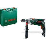 Bosch AdvancedImpact 900 2850 RPM Sin llave 2,6 kg Negro, Verde, Gris, Taladradora de impacto verde/Negro, Sin llave, Negro, Verde, Gris, 2850 RPM, 4 cm, 1,3 cm, 1,8 cm