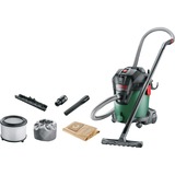 Bosch AdvancedVac 20 300 AW 20 L Negro, Verde, Aspiradora en húmedo y en seco verde, 20 L, Sin bolsa, Negro, Verde, 3,5 cm, 3,5 cm, Seca y húmeda