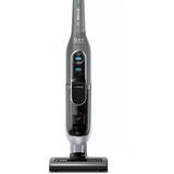 Bosch BBH7SIL aspiradora de mano Negro, Gris Sin bolsa, Aspirador vertical gris/Plateado, Secar, Filtro higiénico, Filtrado, Suelo duro, Alfombra, Suelo duro, Escalones, Tapicería, Sin bolsa, Negro, Gris