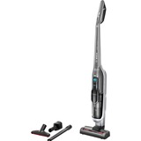 Bosch BBH7SIL aspiradora de pie y escoba eléctrica Sin bolsa Negro, Gris, Aspirador vertical gris/Plateado, Sin bolsa, Negro, Gris, Secar, Filtro higiénico, Filtrado, Suelo duro, Alfombra, Suelo duro, Escalones, Tapicería