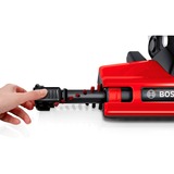 Bosch BCH6ZOOO aspiradora de pie y escoba eléctrica Sin bolsa 0,9 L Rojo, Aspirador vertical rojo, Sin bolsa, Rojo, 0,9 L, Secar, Filtrado, 82 dB