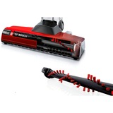Bosch BCH6ZOOO aspiradora de pie y escoba eléctrica Sin bolsa Rojo, Aspirador vertical rojo, Sin bolsa, Rojo, Secar, Filtrado, Ión de litio, 25,2 V