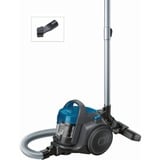 Bosch BGC05A220A aspiradora 1,5 L Aspiradora cilíndrica Secar 700 W Sin bolsa, Aspiradora de suelo gris/Azul, 700 W, Aspiradora cilíndrica, Secar, Sin bolsa, 1,5 L, Filtro higiénico