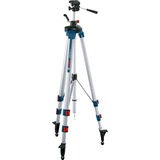 Bosch BT 250 Professional tripode Nivel láser 3 pata(s) Azul, Blanco, Trípodes y accesorios de trípode plateado/Azul, 3 pata(s), Azul, Blanco, 2,5 m, 3,4 kg