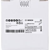 Bosch Disco abrasivo de fibra PRO R780 X-LOCK, Ø 125mm, K60, Rueda de esmeril 