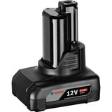 Bosch GBA 12V 6.0AH Professional Batería negro, Batería, Ión de litio, 6 Ah, 12 V, BOSCH, Negro