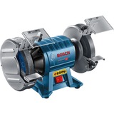 Bosch GBG 60-20 Professional, Esmeriladora doble azul/Negro